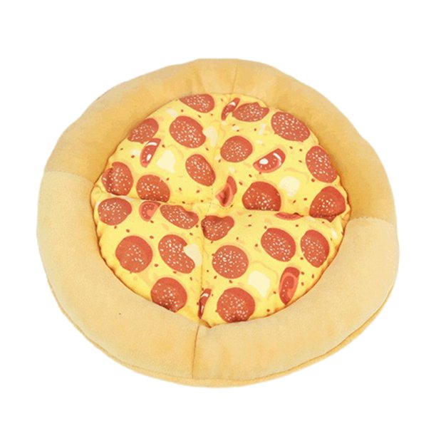 Neinkie Power Plush | Pizza (Small) | Dog Toy with Squeaker