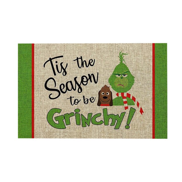 Alfombra de bienvenida Kagetolytai Grinch Disney 60 cm X 40 cm