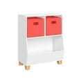 thumbnail image 1 of Kids Catch-All Multi-Cubby 24" Toy Organizer and 2 Bins, 1 of 6