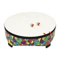thumbnail image 3 of Tom Drum Musical Drum Musical de .05 pulgadas Drum de percusión de enseñanza con baquetas para fiestas Musicality Concert Festival Gift, 3 of 8