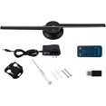 thumbnail image 5 of Miumaeov 3D Holographic Fan Hologram Fan Projector 1080P LED Light RGB Sign Bar w/Control, 5 of 9