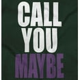 thumbnail image 2 of Call You Maybe Music Song Pop Radio Women's T Shirt Ladies Tee Brisco Brands L, 2 of 6