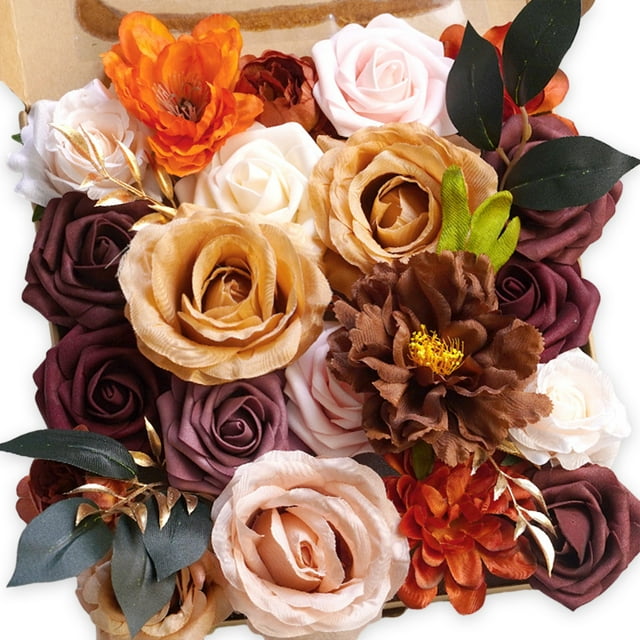 keepw Wide Application VersatilityArtificial Flowers For Home Decor And Events Fake Flowers Bouquet 23new style LH015 1Set
