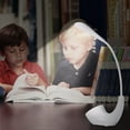 thumbnail image 2 of Mini lámpara de escritorio LED Walfront, lámpara de noche para leer libros y estudiar, control táctil, carga USB y cuello flexible., 2 of 8