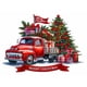 thumbnail image 1 of DIY Parcial Forma Especial Taladro Diamante Pintura Navidad Coche Clásico 40x30cm, 1 of 9