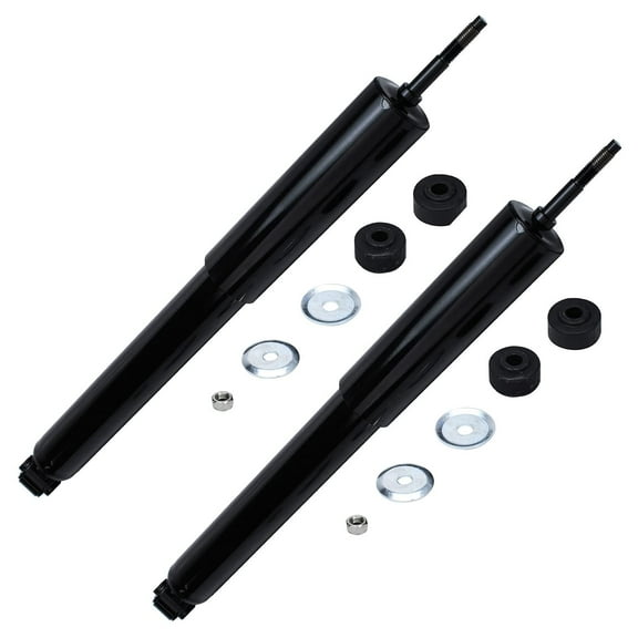 Detroit Axle - Front Shock Absorbers for 4WD 1994-2001 Dodge Ram 1500, 1994-2002 Ram 2500, Front Replacement 1995 1996 1997 1998 1999 2000 Shocks Pair