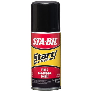 Start Your Engines!  Fuel System Revitalizer and Starter Fluid for 2 and 4 Cycle Small Engines, 2 Fl. oz. , Pack of 8
