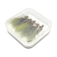 thumbnail image 4 of Wswqop 5 Piece Fly Fishing Set Trout Fishing Tackle with Waterproof Fly Box with Weight Olive, 4 of 9