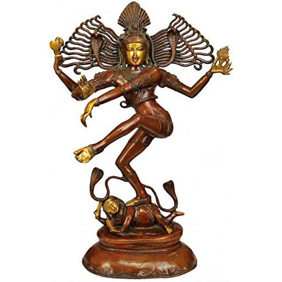an Example of Rare Skill. (Large Size) - Brass Statue - Color Double Chola Color