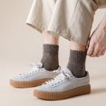 thumbnail image 4 of Calcetines de invierno para hombre, calcetines de rizo, más calcetines de tubo acolchados de color sólido y calcetines de toalla, calcetines cálidos de dos barras, 4 of 5