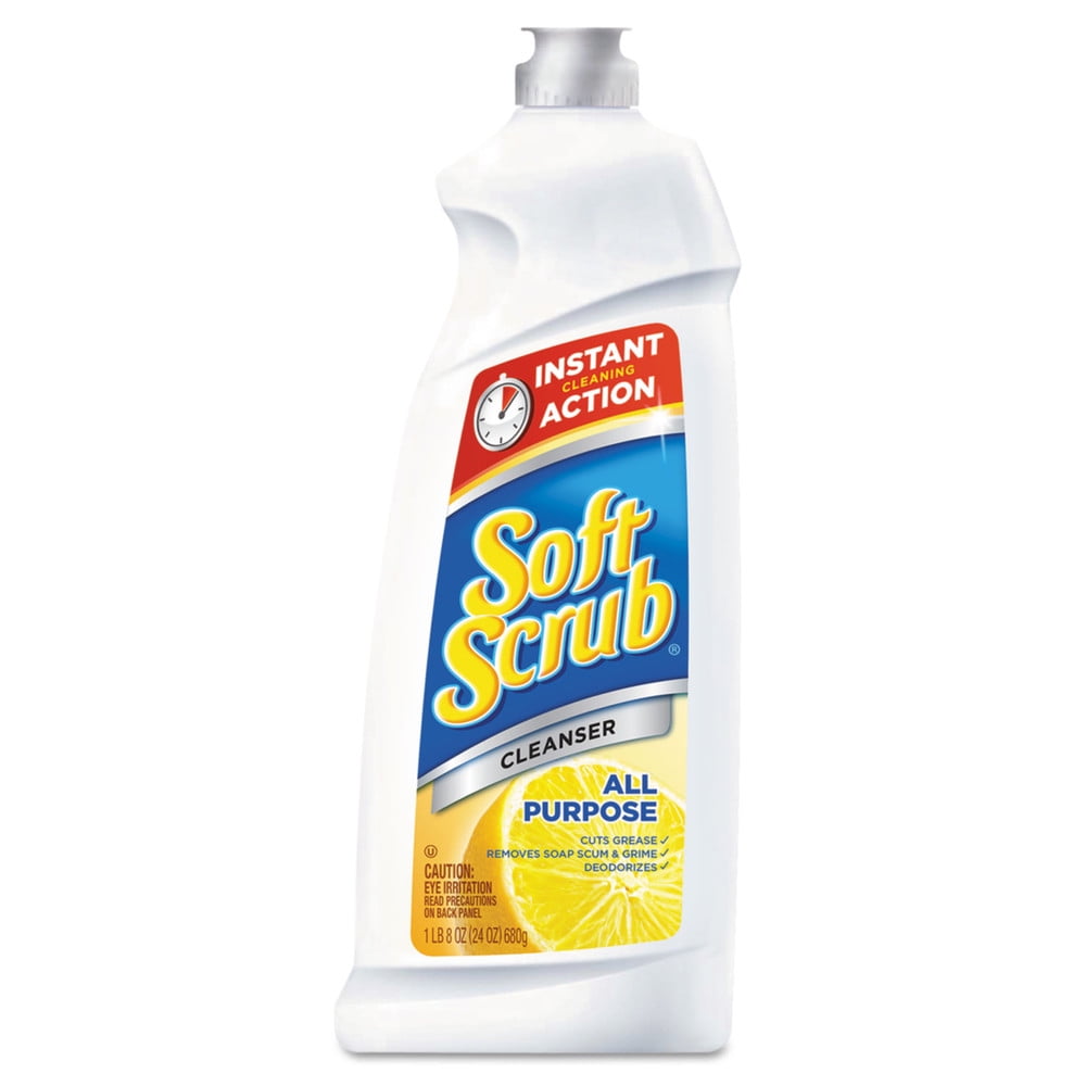 Soft Scrub DIA 00865 9/Carton 24 oz. All Purpose Cleanser Lemon Scent