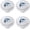 Flower-Blue, variant on Minzimin Ceramic Hand Painted Drawer Knobs, [4 Pack] Vintage Flower Painted Cabinet Knobs and Pulls, Kitchen Furniture Knobs for Dresser/Cupboard/Wardrobe/Closet