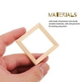 thumbnail image 4 of Eease 10pcs Doll House Mini Frames Picture Frames DIY Crafts Miniature Doll House Decorations, 4 of 7