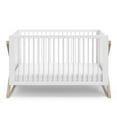 thumbnail image 5 of Storkcraft Equinox 3-in-1 Convertible Baby Crib, White with Driftwood, 5 of 11