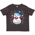 thumbnail image 3 of Inktastic Holiday Snowman Boys or Girls Toddler T-Shirt, 3 of 5