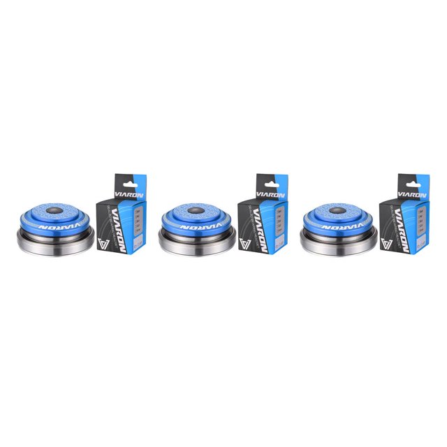 Sonducket VIARON Bike Top Sealed Bearing Headset 42-52mm Tubo Rodamientos dobles Repuestos de alta dureza Azul Type1 NO1