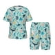 thumbnail image 1 of Balery Sea Animal Conjunto de Pijama Infantil de Manga Corta con Estampado – Ropa de Dormir de Algodón Suave-Medium, 1 of 6