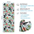 thumbnail image 2 of Boston Terriers and Pioneer Flower Hot Yoga Mat Towel Non Slip for Hot Yoga - Quick-Drying Yoga Mat Cover with 4 Corner Pockets with Travel Bag - Hot Yoga Towel Non Slip 70"x26", 2 of 6