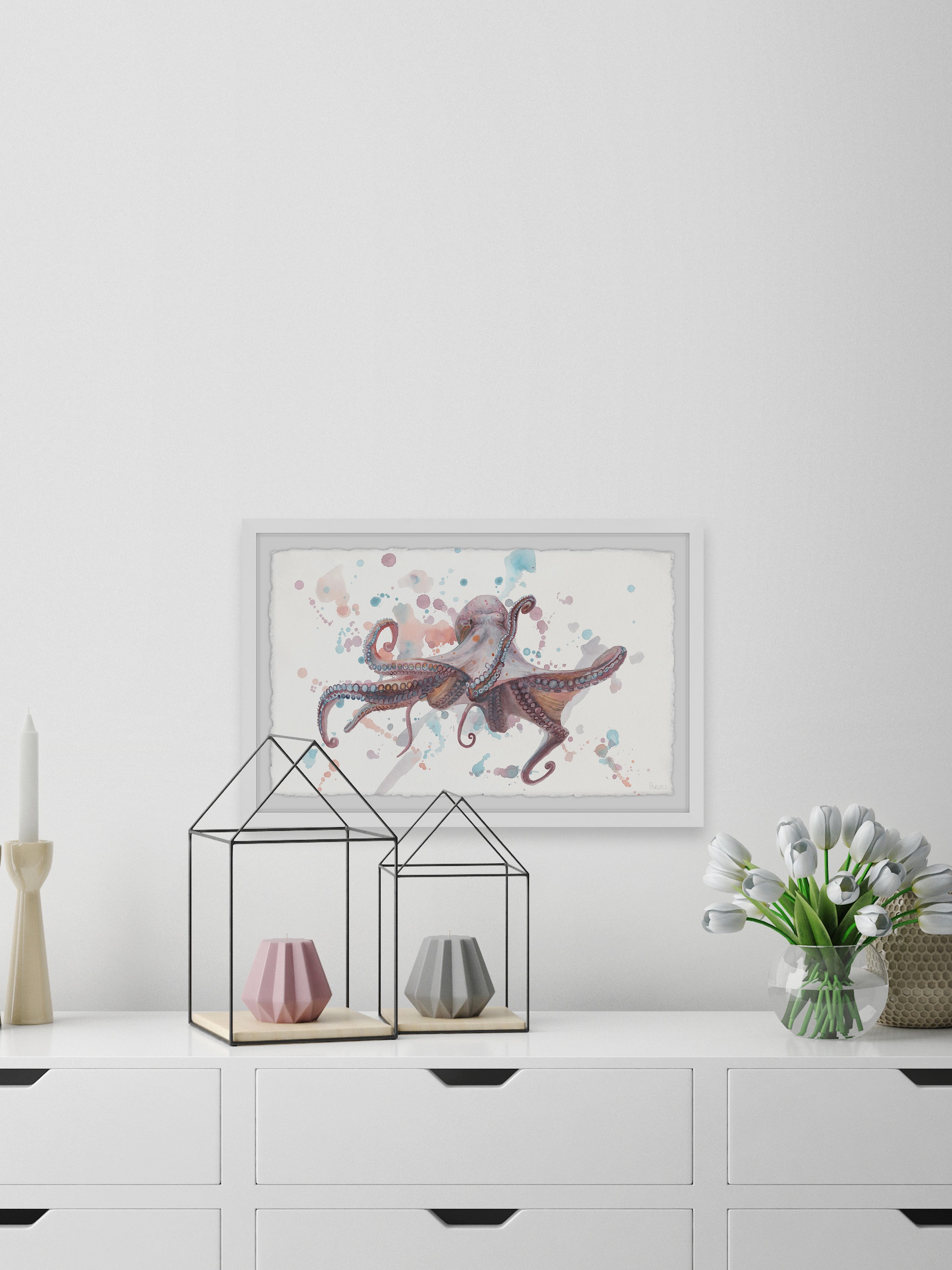 Parvez Taj Printed Animals & Insects Framed Art Prints