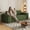 Green, variant on MAYEERTY 78.8" 3 Seater Sofa, Corduroy Fabric, Deep Seat Comfy Loveseat, No Assembly Required, Green, for Living Room, Bedroom, Conference Room, Apartment