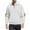 White, variant on ZCFZJW Fall Hoodie Tops for Men Lightweight Casual Waffle Knit 1/4 Button up Long Sleeve Drawstring Hooded Pullover Sweatshirts Loose Regular Fit Comfy Athletic T-Shirts with Pockets Khaki XXXL