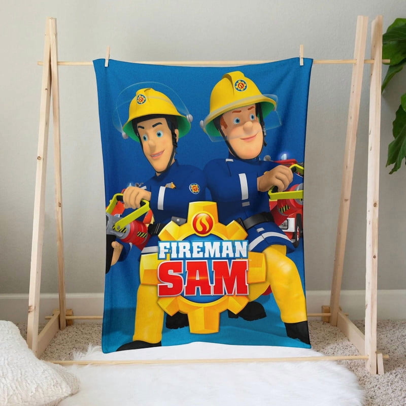Fireman Sam Throw Blanket Gifts for Fans Lover Girls Boys Women Present Hoodie Him Bed 40"x50"