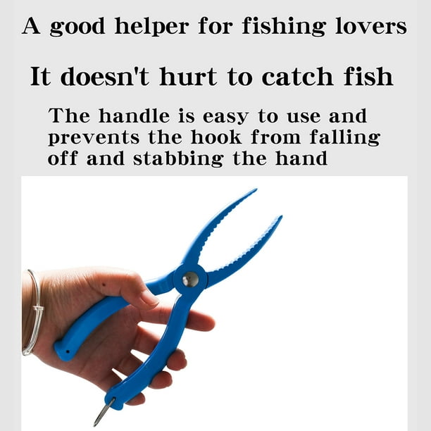Volkmi 1PCS ABS fish controller Lua clamp fish fishing tools fishing tools  fish catcher orange 19cm52g