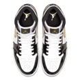 thumbnail image 4 of Ni - ke Air Jordan 1 Mid Patent 'Black Gold' 852542-007 Basketball Shoes 100%AUTHENTIC, 4 of 5