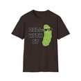 thumbnail image 2 of Dill With It, Gildan Unisex Softstyle T-Shirt, Pickle Graphic Tee, S-3XL, 2 of 5
