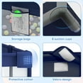thumbnail image 6 of babyeap Baby Playpen,50x50 Inch Baby Playards for Babies and Toddlers,Fence Baby Play Yards for Indoor & Outdoor with Breathable Mesh,Navy Blue, 6 of 7
