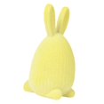 thumbnail image 4 of Figura de conejo de Pascua flocado, adorno decorativo para el hogar, adorno de mesa, bonito Amarillo, 4 of 9
