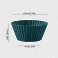 thumbnail image 6 of Silicone Baking Cup Muffin Cup Silicone Kitchen Reusable Silicone Baking Cup round Set Cake Mold Baked Egg Tart Steamed Egg Supplement Mold (12/24 Pieces), 6 of 9