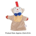 thumbnail image 4 of Manta De Animales De Peluche Para Bebés, Juguete De Muñeca Animal Manta De Seguridad Para Bebés Dibujos Animados Desarrollo Visual Lindo Para Muñecas Relajantes Para Niños De, 4 of 7