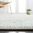 thumbnail image 5 of SAFAVIEH Madison Nita Vintage Floral Runner Rug, Ivory/Teal, 2'2" x 12', 5 of 8