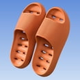 thumbnail image 2 of Xucatan Women's Perforated EVA Shower Slippers, Quick Dry Bathroom Sandals with Non Slip Textured Sole, Anti Odor Washable Lightweight Home Shoes, Breathable Drain Holes Design for Indoor Gift, 2 of 7