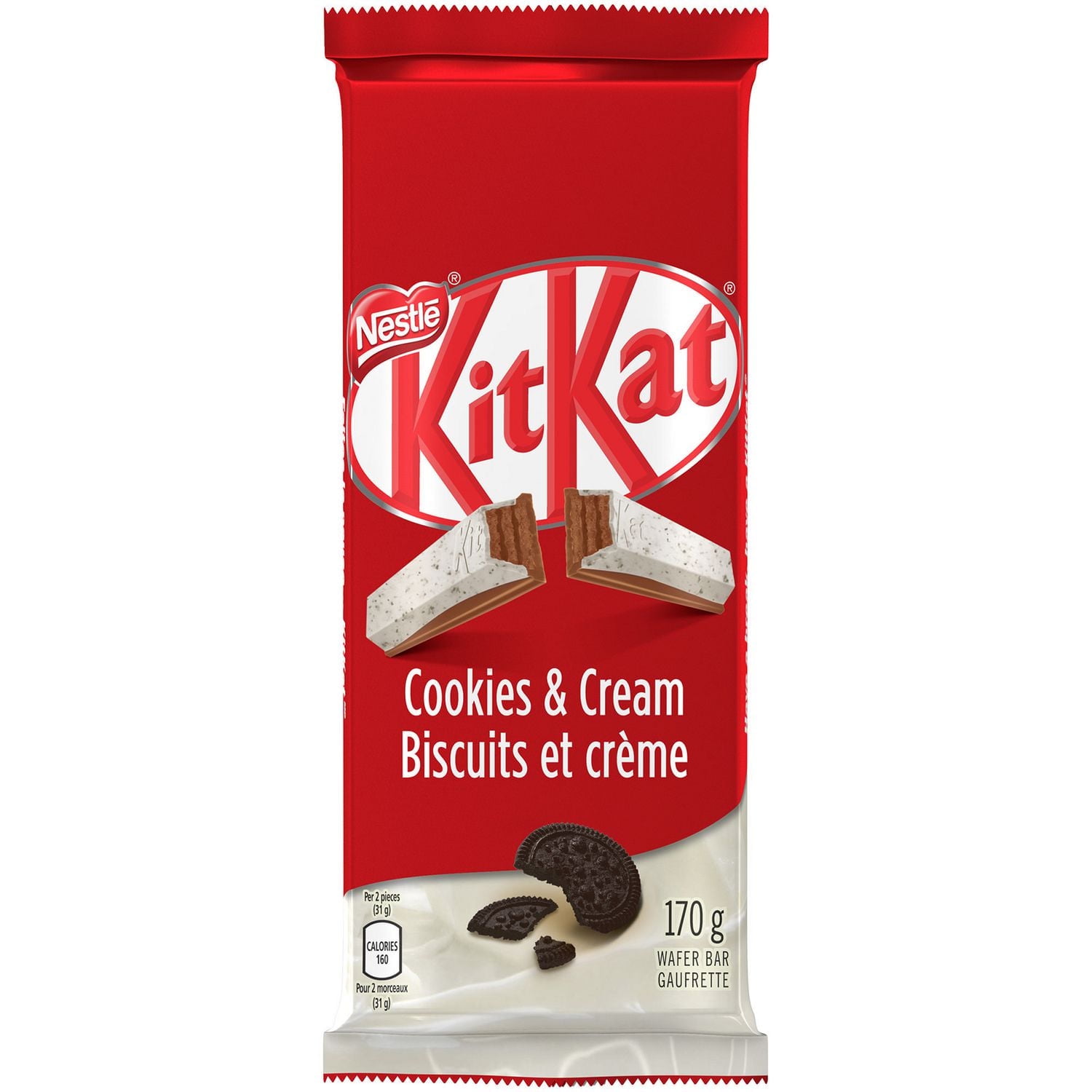 Gaufrette NESTLÉ KITKAT Biscuits et crème