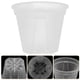 thumbnail image 5 of 10Pcs Transparent Planter Plant Pots with Drainage Holes for Herb Flowers Cactus, 5 of 6
