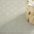 thumbnail image 6 of Nourison Paxton Modern & Contemporary Grey/Ivory 5'3" x 7'11" Area Rug, (5x8), 6 of 8
