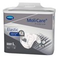 thumbnail image 1 of MoliCare Premium Incontinence Brief, 10D - Heavy Absorbency Adult Diaper with Refastenable Tabs - Unisex, Size Large, 14 Count, 1 Pack, 1 of 15