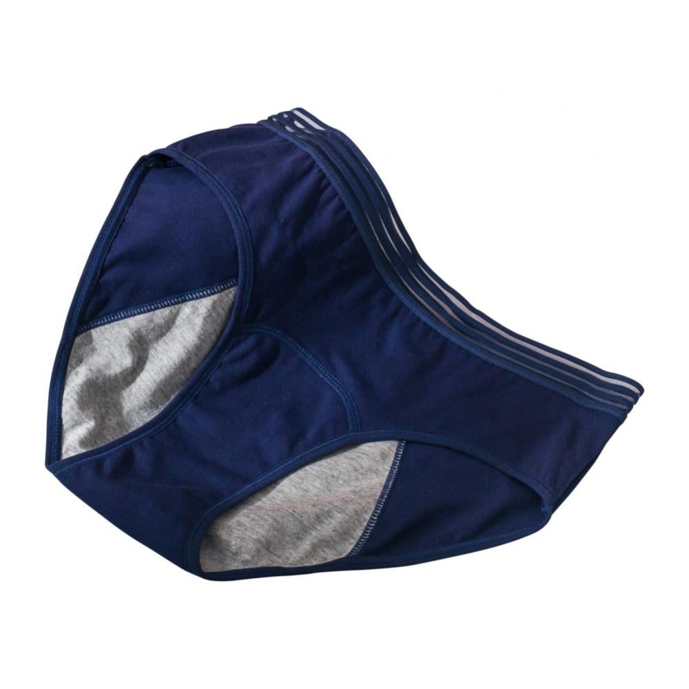 Postpartum and Menstrual Leak Protection Underwear, Period Panties, High Waist Pure Cotton