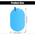 thumbnail image 3 of Pairs Pack Car Rearview Mirror Protective Film, Anti-Glare Waterproof Film, Rainproof Car Rearview Mirror Film, Car Rain Film, for Car Rearview Mirror, 3 of 5