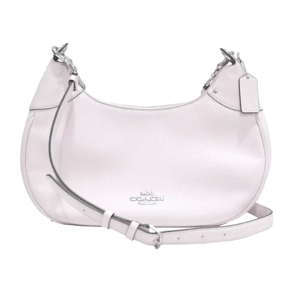 Coach Women's Mara Leather Hobo, Chalk