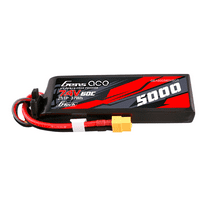 5000mAh 2S 7.4V 60C Short-Size G-Tech Lipo Battery Pack with XT60 Plug