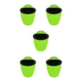 thumbnail image 1 of kurtrusly Flowerpot With Self-watering Feature Special For And Durability Space-saving Green 11*11cm 5Set, 1 of 6