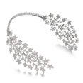thumbnail image 2 of Vogacara Diadema de novia Fiesta de bodas Diadema de hadas Banda para el cabello Accesorios para el cabello para novia Cuidado del cabello Plata Vogacara CE007273-01, 2 of 6