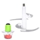 thumbnail image 5 of Picadora de carne automática 2L Picadora de alimentos eléctrica de acero inoxidable Herramienta de cocina doméstica, Verde kenally HA000478-03B, 5 of 6