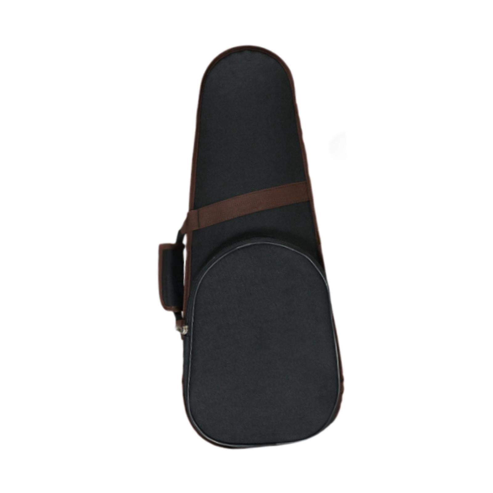 LeeQinersw 4/4 Violin Case Portable Violin Carrying Bag Sturdy Oxford Cloth Backpack Straps