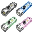 thumbnail image 3 of Mini linterna LED + SMD Tipo-C llavero con carga USB [N.º artículo: 316] (Blanco transparente), 3 of 7