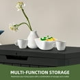 thumbnail image 6 of Uforic 45 Gallon Outdoor Resin Deck Box, Waterproof Storage Box, Lockable, Black, 6 of 10