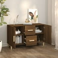 thumbnail image 5 of vidaXL Sideboard Brown Oak 100x36x60 cm Engineered Wood, 5 of 5